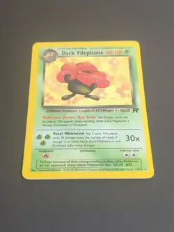 Dark Vileplume - 13/82 - Pokemon Team Rocket Unlimited Holo Rare Card WOTC NM - Image 4