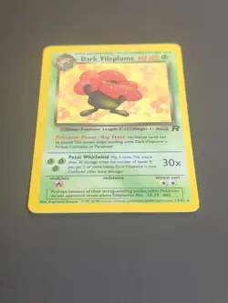Dark Vileplume - 13/82 - Pokemon Team Rocket Unlimited Holo Rare Card WOTC NM - Image 5