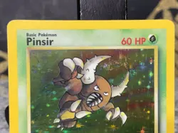 Vintage 1st Edition Holo PINSIR Pokemon Trading Card 9/64 - Image 2