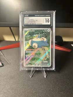 CGC 10 Snorlax 051 SVP Pokemon Card 151 English Black Star Promo 2023 GEM MINT - Image 1