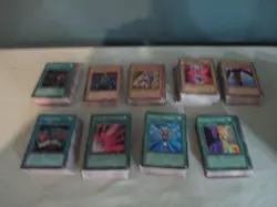 Lot of 500+ Yu-Gi-Oh Cards, Early Sets including 1st Edition w/ Collectors' Tin - Image 1
