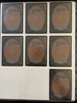 MTG-6 Lot Of 7 Signed Edward P Beard Jr. Magic The Gathering Cards (MTG) - Image 2