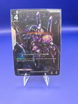 Gundam Card Game TCG GD02-070 Dual Impact Gundam Kimaris LR+ Alt Art - Image 1