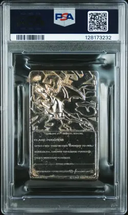 1999 BURGER KING POKEMON GOLD CARDS CHARIZARD PSA 6 - Image 2