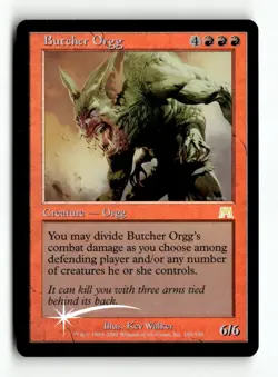 MTG | Butcher Orgg | Onslaught | Foil | Moderately Played | English - Image 1