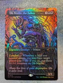 Ob Nixilis, the Fallen Foil Secret Lair Drop Countdown Encyclopedia - Image 1