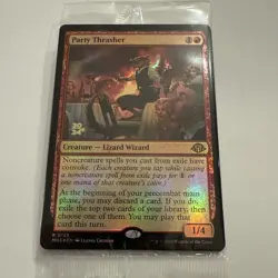 Party Thrasher FOIL Prerelease Promo SEALED 129 Modern Horizons 3 MH3 MTG Rare - Image 2