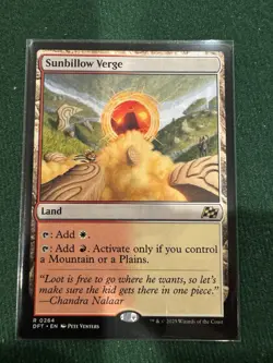 Sunbillow Verge Aetherdrift Regular - Image 1