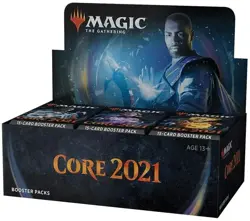 MTG 2021 Core Set Draft Booster Box English Magic the Gathering 36 Packs SEALED - Image 1