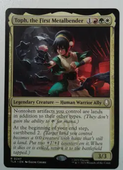 Toph, the First Metalbender *Rare* Magic MtG x1 Avatar: The Last Airbender - Image 1