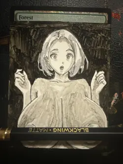 MTG Altered Art Anime Hand drawn - Image 1