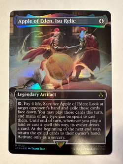 MTG Apple of Eden, Isu Relic (Borderless) - ACR 122 NM - Image 1