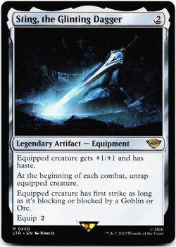 Sting, the Glinting Dagger [LOTR: Tales of Middle-Earth] MTG Magic - NM/M - Image 3