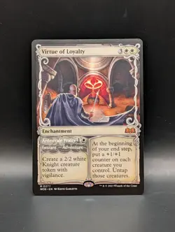 Virtue of Loyalty (Showcase) Wilds of Eldraine Regular - Image 1
