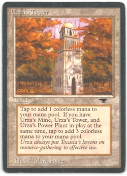 MTG - Urza's Tower - Antiquities - Reg - ENG - NM - Image 1