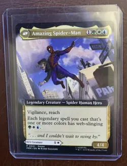 Peter Parker Amazing Spider-Man NYCC Exclusive Promo Marvel Magic Gathering MTG - Image 1