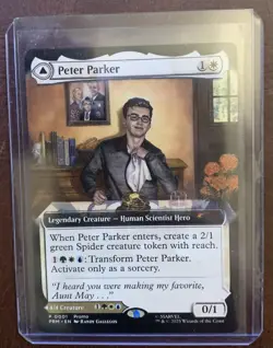 Peter Parker Amazing Spider-Man NYCC Exclusive Promo Marvel Magic Gathering MTG - Image 2
