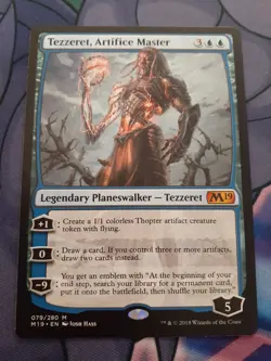 (NM) Tezzeret, Artifice Master - MTG: M19 - Image 1