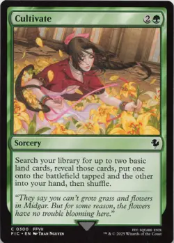 Cultivate C Commander: FINAL FANTASY 300 - LP MTG - Image 1