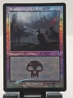 Swamp (293) (Retro Frame) Innistrad Remastered ​​Near Mint Foil - Image 1