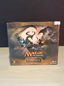 MAGIC THE GATHERING MTG CONFLUX FACTORY SEALED FAT PACK BOX - Image 1