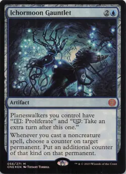 Ichormoon Gauntlet Phyrexia Foil Mythic #56 NM MTG - Image 1