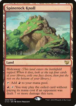 Spinerock Knoll [Commander 2015] Magic MTG - Image 1