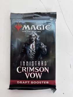 Magic the Gathering: Innistrad: Crimson Vow - Draft Booster Pack Sealed - Image 1