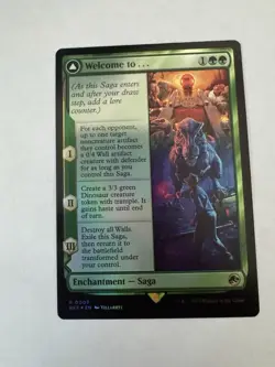 Welcome to . . . Jurassic Park FOIL #7 | REX Jurassic World Collection | MTG - Image 1