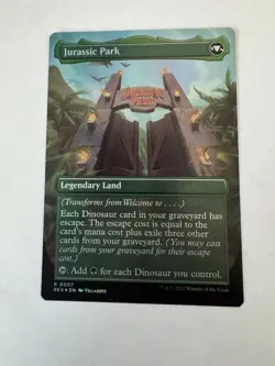 Welcome to . . . Jurassic Park FOIL #7 | REX Jurassic World Collection | MTG - Image 2