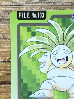 Pokemon Carddass Card Exeggutor File No.103 Bandai Pocket Monsters 1997 Japan - Image 3