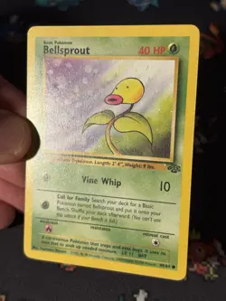 Pokemon Cards Bellsprout 49/64 Jungle FIRST EDITION WOTC - (NM-) - Image 2