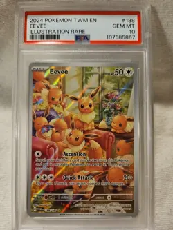 Pokemon EEVEE IR 2024 TWM EN #188 - Image 1
