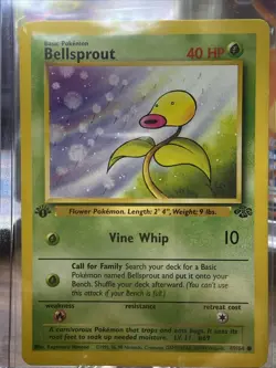 Bellsprout 49/64 Pokemon TCG - Jungle 1st Edition NM - Image 1