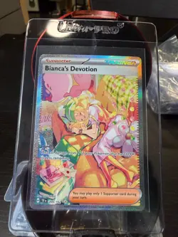Pokemon TCG Bianca's Devotion Sir 209/162 Temporal Forces Holo Secret Rare - Image 1