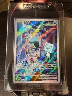 Eiscue 205/193 Pokemon TCG S&V Paldea Evolved Illustration Rare English - Image 1