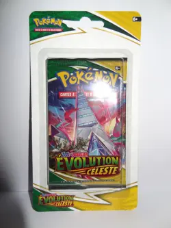 Lot de 4 Boosters (Blister) Artset Pokemon : Evolution Celeste - EB7 - NEUF - FR - Image 3