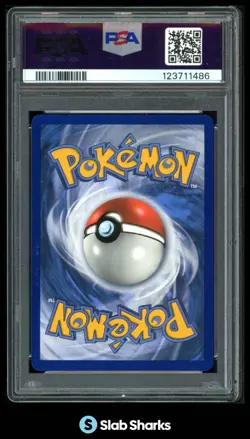 2019 POKEMON SUN & MOON TEAM UP #53/181 GENGAR & MIMIKYU GX TAG TEAM PSA 8 - Image 2