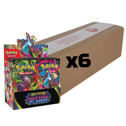 POKEMON ME 02 MEGA EVOLUTION PHANTASMAL FLAMES SEALED CASE OF 6 BOOSTER BOX -t - Image 1