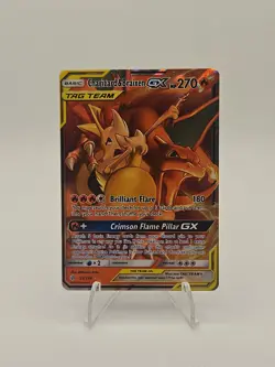 Pokemon Charizard & Braixen GX Tag Team S&M Cosmic Eclipse 22/236 - Image 1