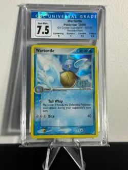 Pokemon TCG | Ex Crystal Guardians | Wartortle | Reverse Holo | 43/100 | CGC 7.5 - Image 1