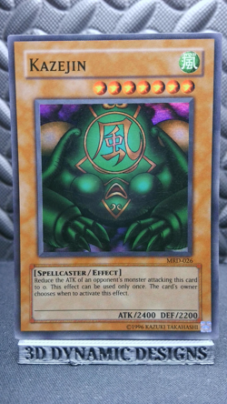 | Yugioh Kazejin MRD-026 Super Rare Metal Raiders NM-/VLP ?? | - Image 1