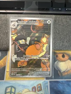 2025 Pokemon SV Destined Rivals Team Rocket's Raticate #202/182 - Image 1