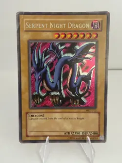 Yugioh Serpent Night Dragon MRL-103 Secret Rare Original Print HP - Image 1