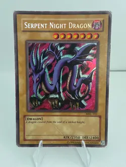 Yugioh Serpent Night Dragon MRL-103 Secret Rare Original Print HP - Image 1