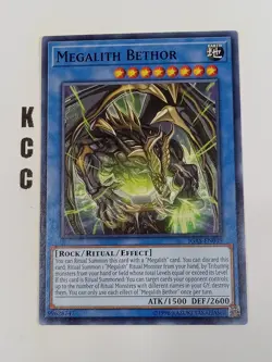 Yu-Gi-Oh TCG IGAS-EN0339 Megalith Bethor - Image 1