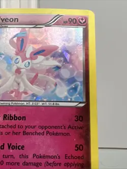 Sylveon 72/111 XY Furious Fists Cracked Ice Holo 2014 Pokemon Card LP - Image 5
