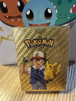 Pokemon Card 3-Ring Small Card Binder-4 pockets -50 sleeves & Cards - Image 2
