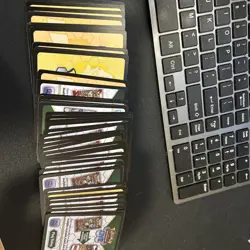 100x Pokemon Trading Card Game Live Mega Flames Sv Pris Rivals Code Cards - Image 1