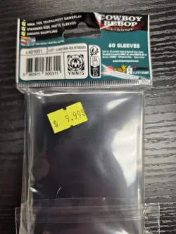 Player's Choice Card Sleeves Cowboy Bebop Spike Faye 60-Ct Standard New - Image 2